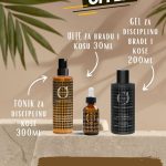 Italiano Gentiluomo poklon set za bradu i kosu