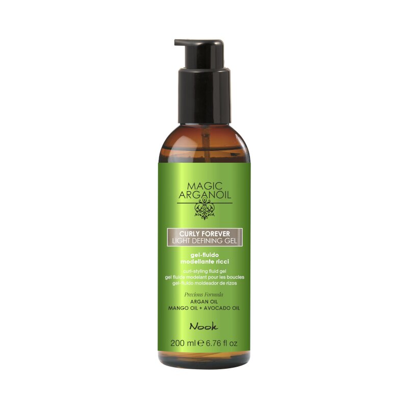 nook-curly-forever-light-defining-haargel-200-ml Nook Magicargan oil curly forever lagani gel za definisanje lokni 200ml - Slika 1