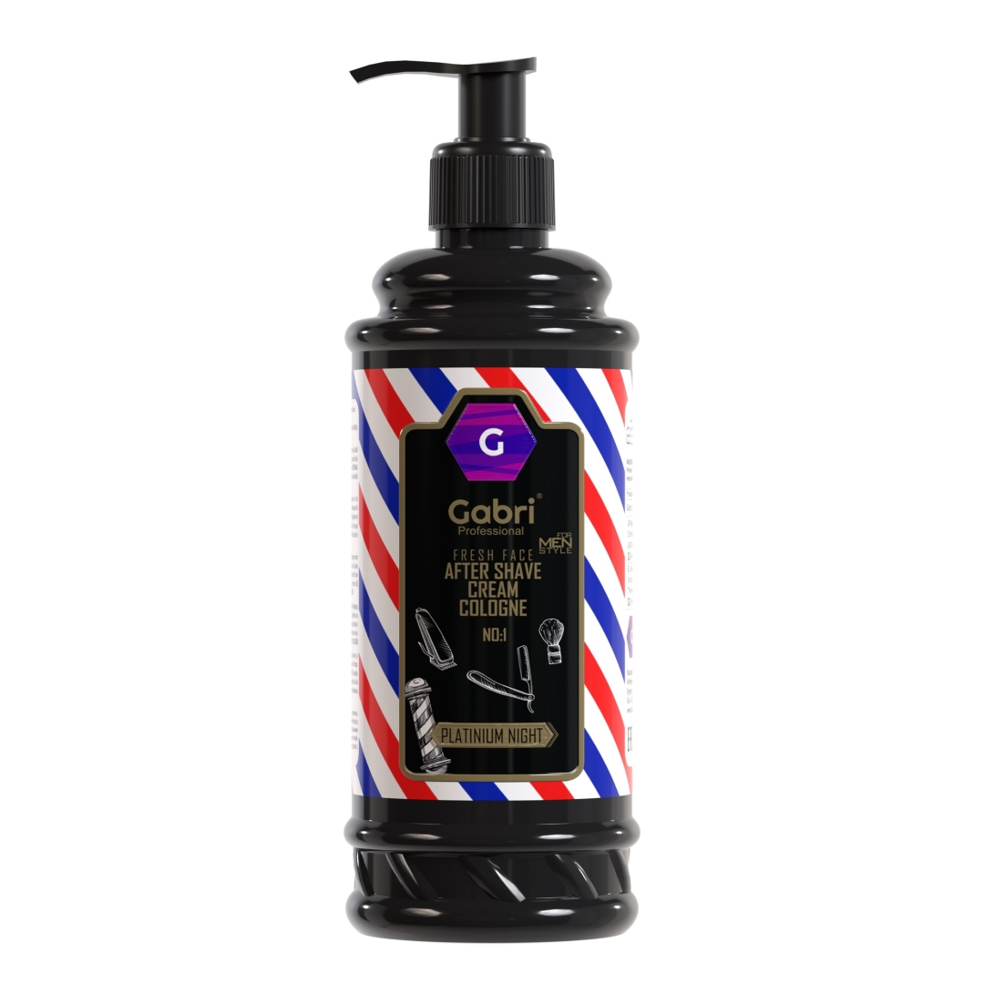 gabri-professional-after-shave-cream-cologne-platinum-night-no-1-125 GABRI KREMA POSLE BRIJANJA NO.1 PLATINUM NIGHT 400 ML - Slika 1