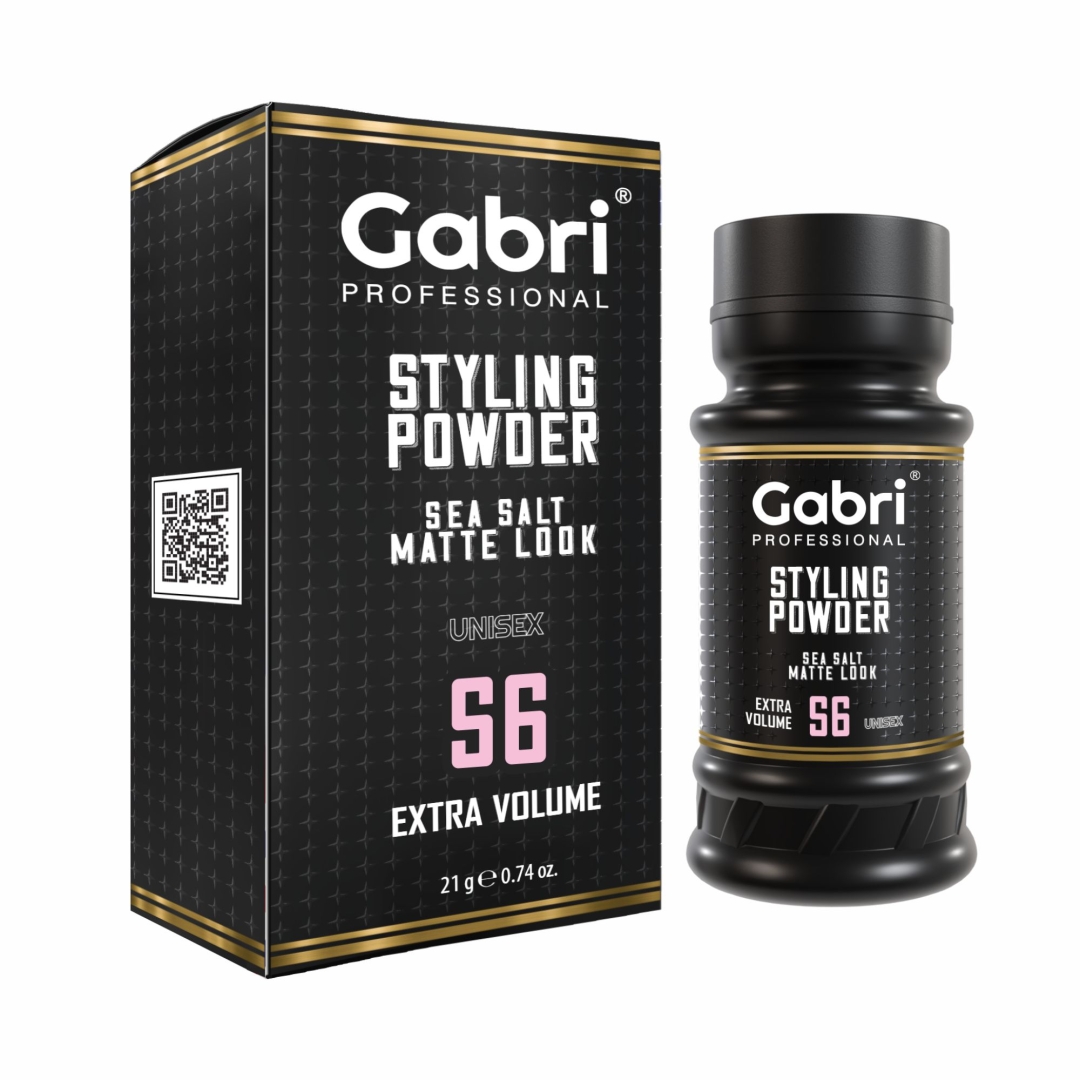 gabri-professional-hair-styling-powder-sea-salt-matte-look-s6-extra-volume-21g GABRI PUDER SEA SALT MAT IZGLED S6 21 G - Slika 1