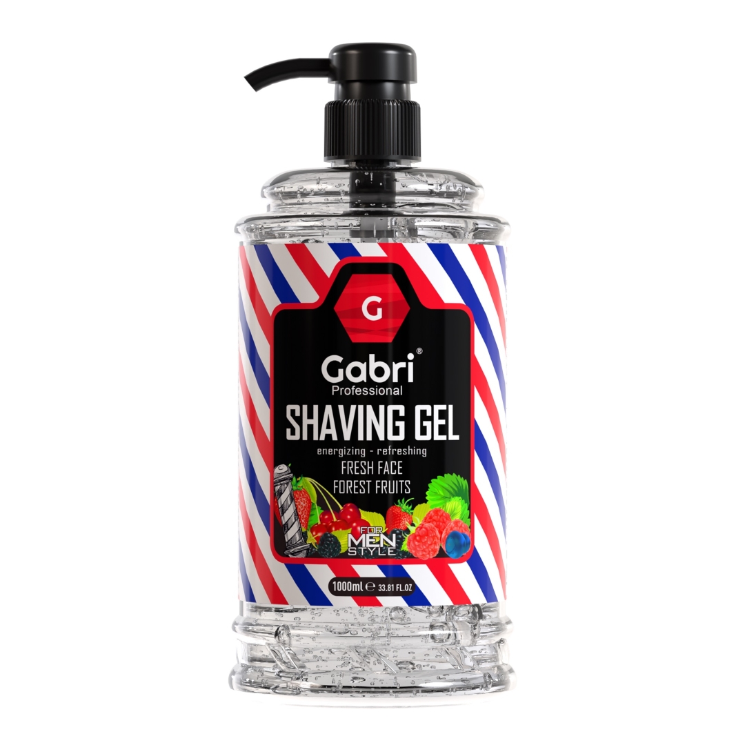 gabri-professional-shaving-gel-fresh-face-forest-fruits-5342 GABRI GEL ZA BRIJANJE SUMSKO VOCE 1000 ML - Slika 1